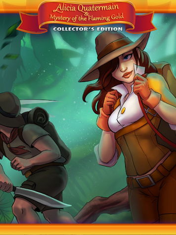 Alicia Quatermain and Mystery of the Flaming Gold