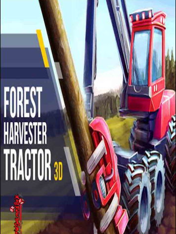 Forest Harvester Tractor 3D