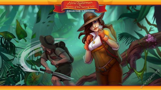 Alicia Quatermain and Mystery of the Flaming Gold