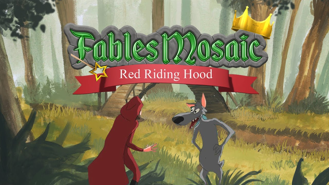 Fables Mosaic Little Red Riding Hood