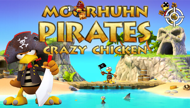 Moorhuhn Piraten - Crazy Chicken Pirates