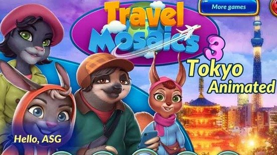 Travel Mosaics 3: Tokyo Animated
