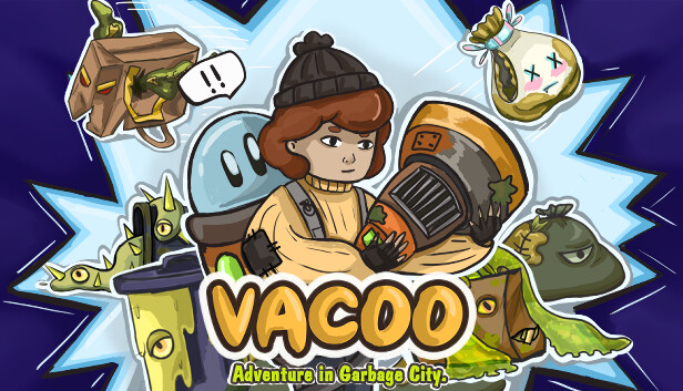 Vacoo. The adventure in Garbage city.